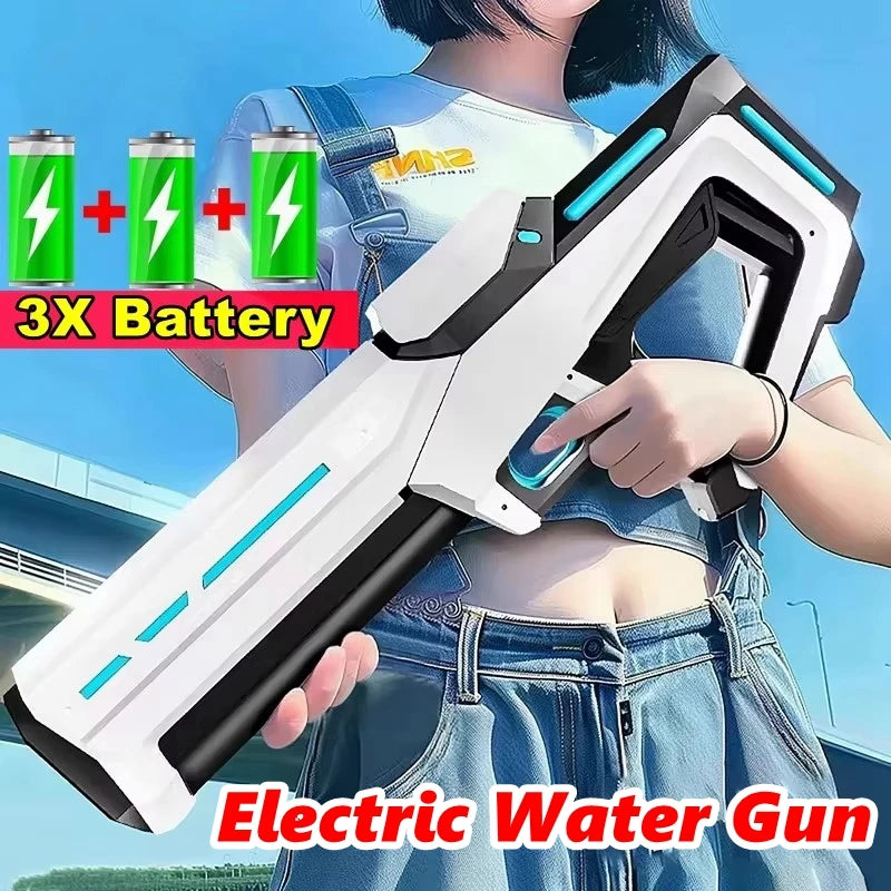 Pistole Ad Acqua Elettriche Con Serbatoio Spruzzi Automatici Per Adulti E Ragazzi Estivo Giocattolo