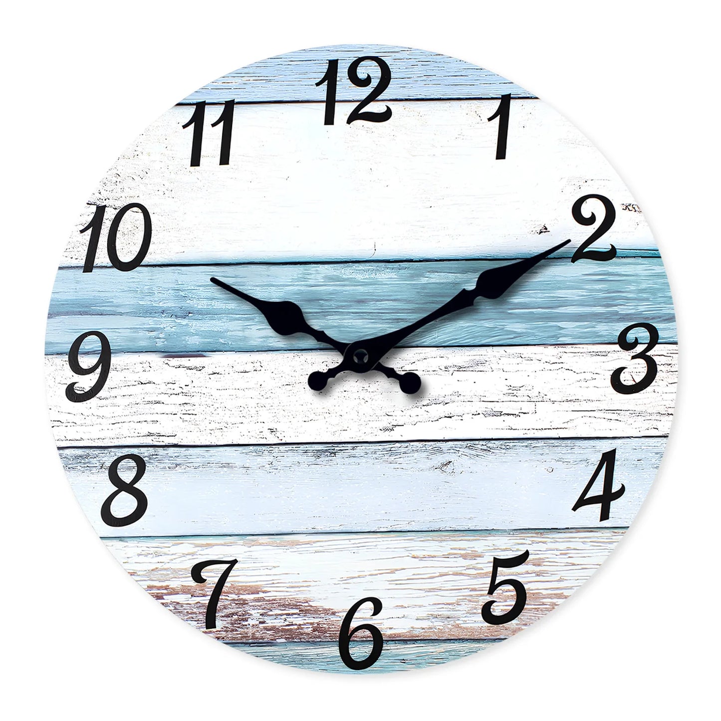 Orologio Da Parete In Legno Con Motivo Bordo Retrò Per Soggiorno Camera Da Letto Cucina Orologio Al Quarzo Silenzioso Regalo 10 Pollici