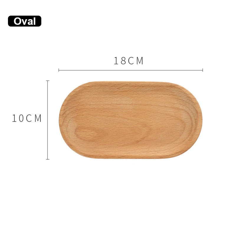 Vassoio In Legno Di Noce Ins Wind Rettangolare Piatto Da Pranzo Piccolo Per Tè Caffè Torta Pane Giapponese Massello