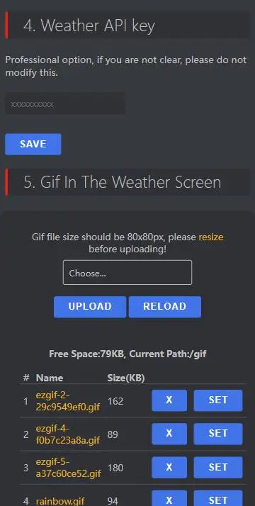 Stazione Meteo WiFi GeekMagic Ultra Smart Con Orologio Da Comodino Album E Animazioni GIF Decorazione Da Scrivania