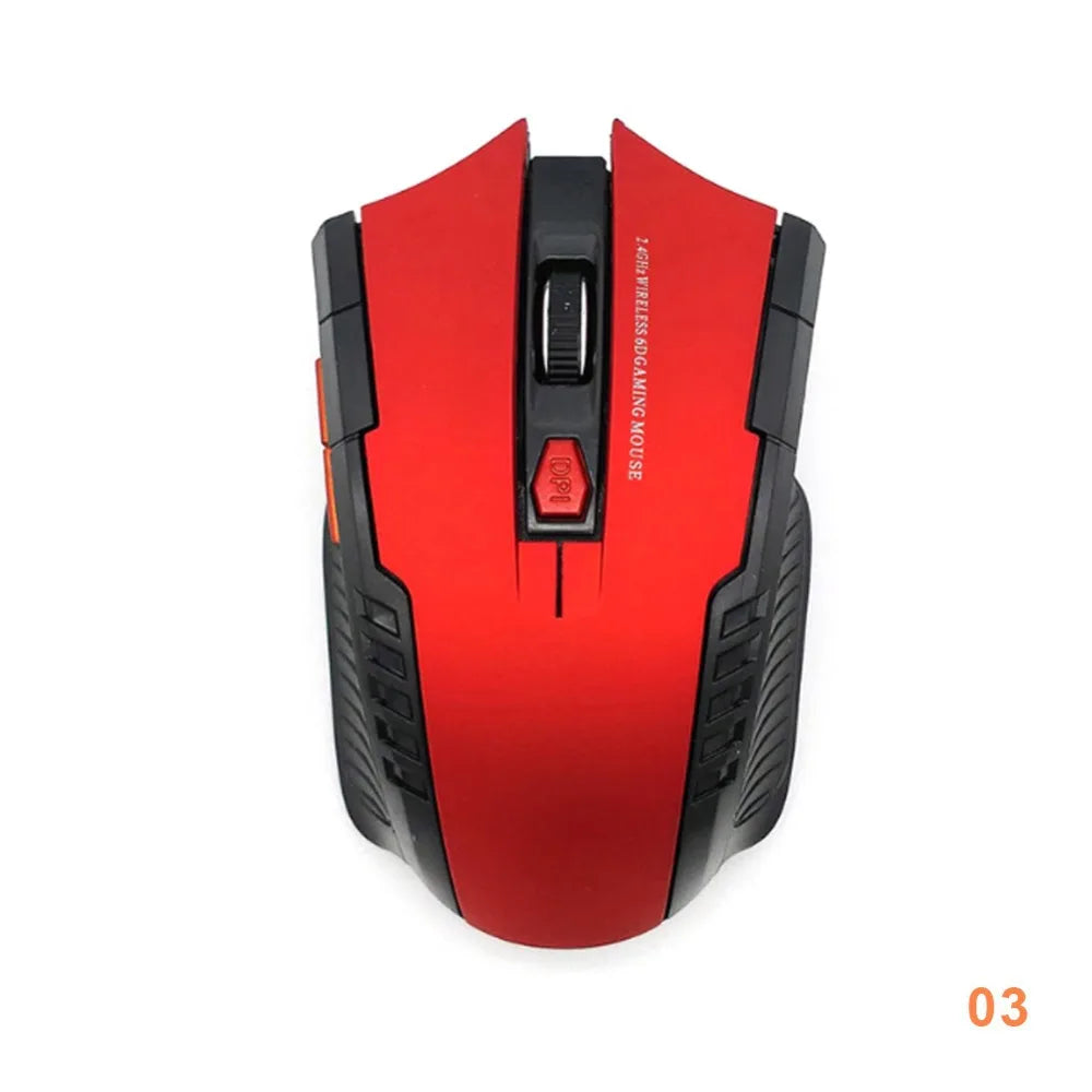 113 Mouse wireless Mouse ottico wireless da 2,4 GHz con ricevitore USB Mouse wireless portatile a 6 pulsanti per laptop