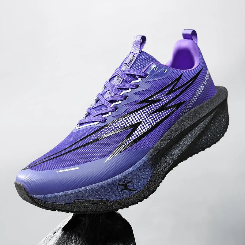 Scarpe sportive da uomo Scarpe da corsa con piastra in carbonio Scarpe da ginnastica da maratona maschili Scarpe da allenamento per atletica ammortizzanti da corsa per donna
