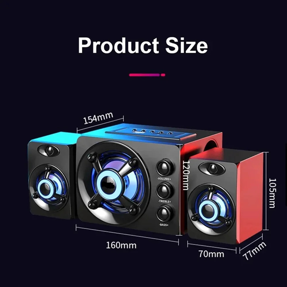 Barra Sonora Bluetooth HiFi 3D Con LED Colorati Per TV E Home Theater Immersiva Per Appassionati Cinema