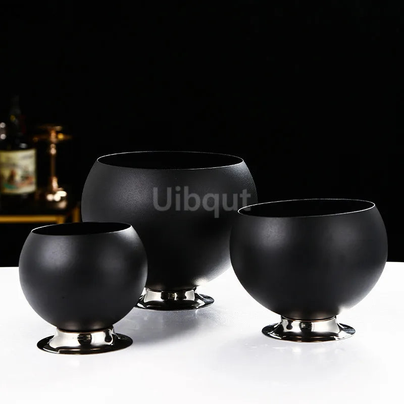 Secchiello Del Ghiaccio Dorato Creativo Per Whisky E Birra Strumenti Da Bar Per Vino Dispositivo Di Raffreddamento