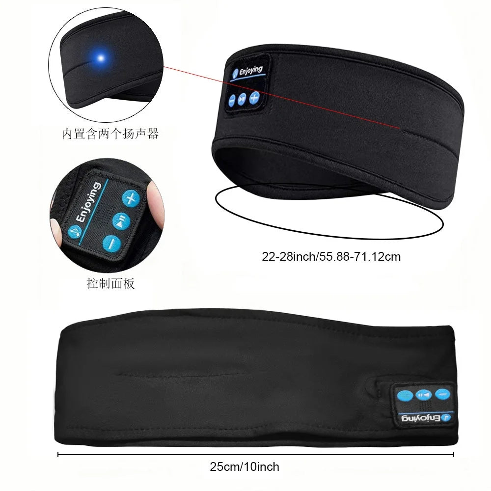 Cuffie Wireless Bluetooth Sportive Con Maschera Per Occhi E Fascia Per La Testa Senza Fili Auricolari Air Pro