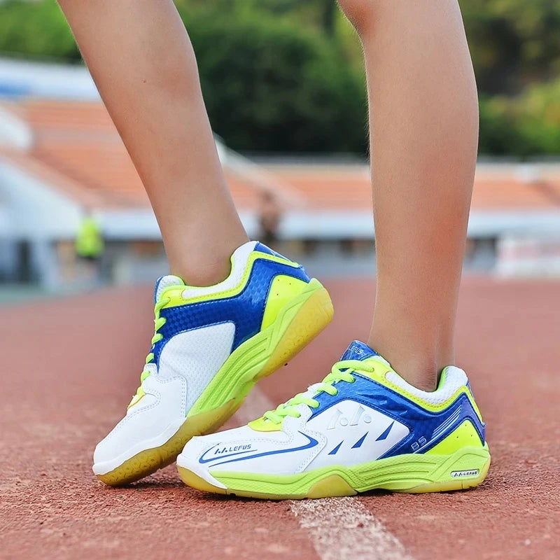 Scarpe Da Ginnastica Per Bambini Antiscivolo Traspiranti Per Interno Badminton Ping Pong Ragazzi Ragazze Scarpe Sportive