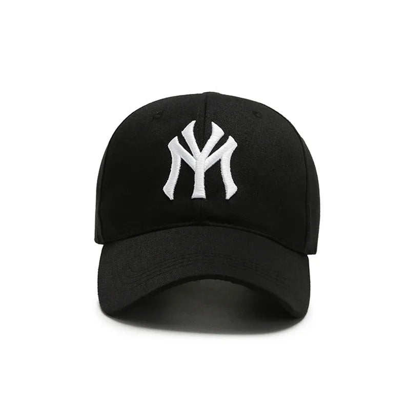 Berretto Da Baseball Unisex Ricamo Lettera Cappello Hip Hop Regolabile Esterno Protezione Solare Primavera Autunno