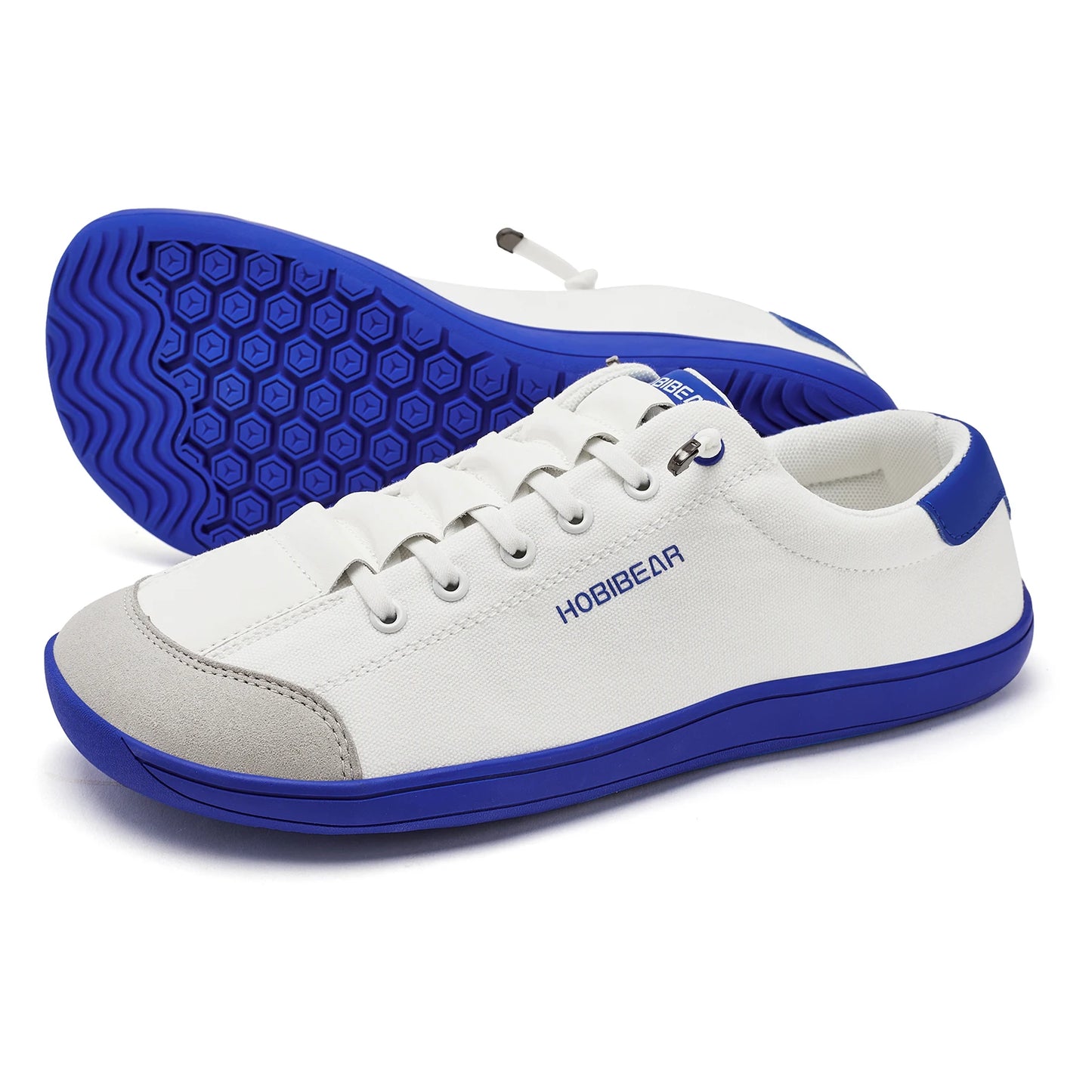 Hobibear Scarpe Da Passeggio A Punta Larga Unisex In Pelle Artificiale Slip On Leggere E Regolabili