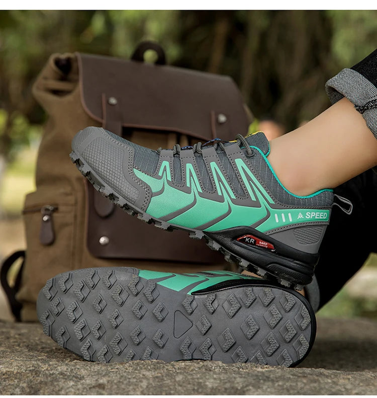Scarpe Sportive Da Ciclismo All'aperto Da Uomo Impermeabili Antiscivolo Per Escursioni E Campeggio