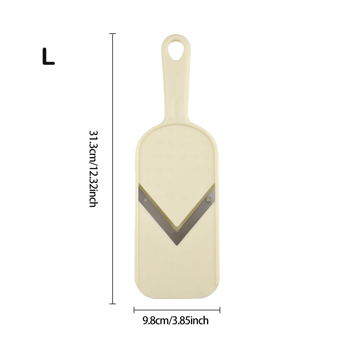 Affettatrice Portatile Vegeta Con Lama A V In Acciaio Inossidabile Impugnatura Ergonomica Per Verdure E Frutta