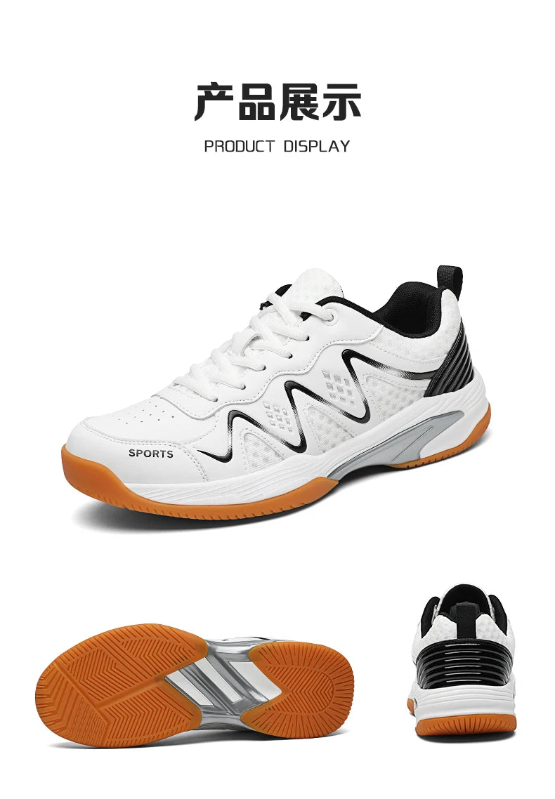 Scarpe Da Tennis Unisex Nuove 2023 Leggere E Comode Per Badminton Ping Pong Da Stadio Alta Qualità