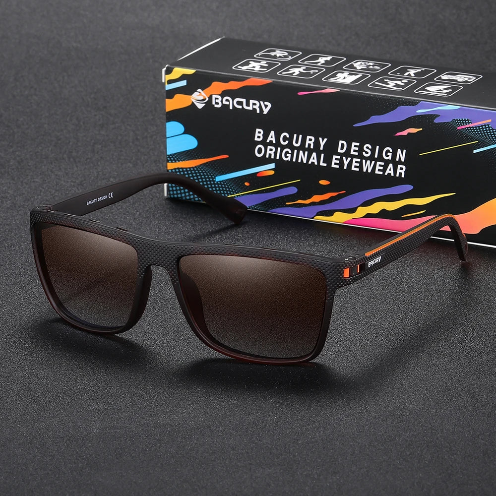 Occhiali Da Sole Sportivi Quadrati Polarizzati UV400 Unisex Per Uomo E Donna Ideali Per Escursionismo Confortevoli