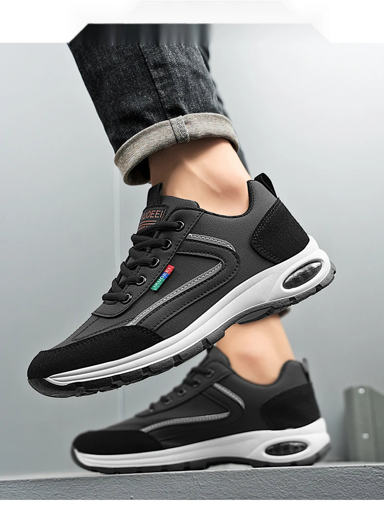 Scarpe Sportive Da Uomo Leggere Traspiranti Antiscivolo In Pelle Scamosciata Eleganti Da Indossare Giorno All Aperto