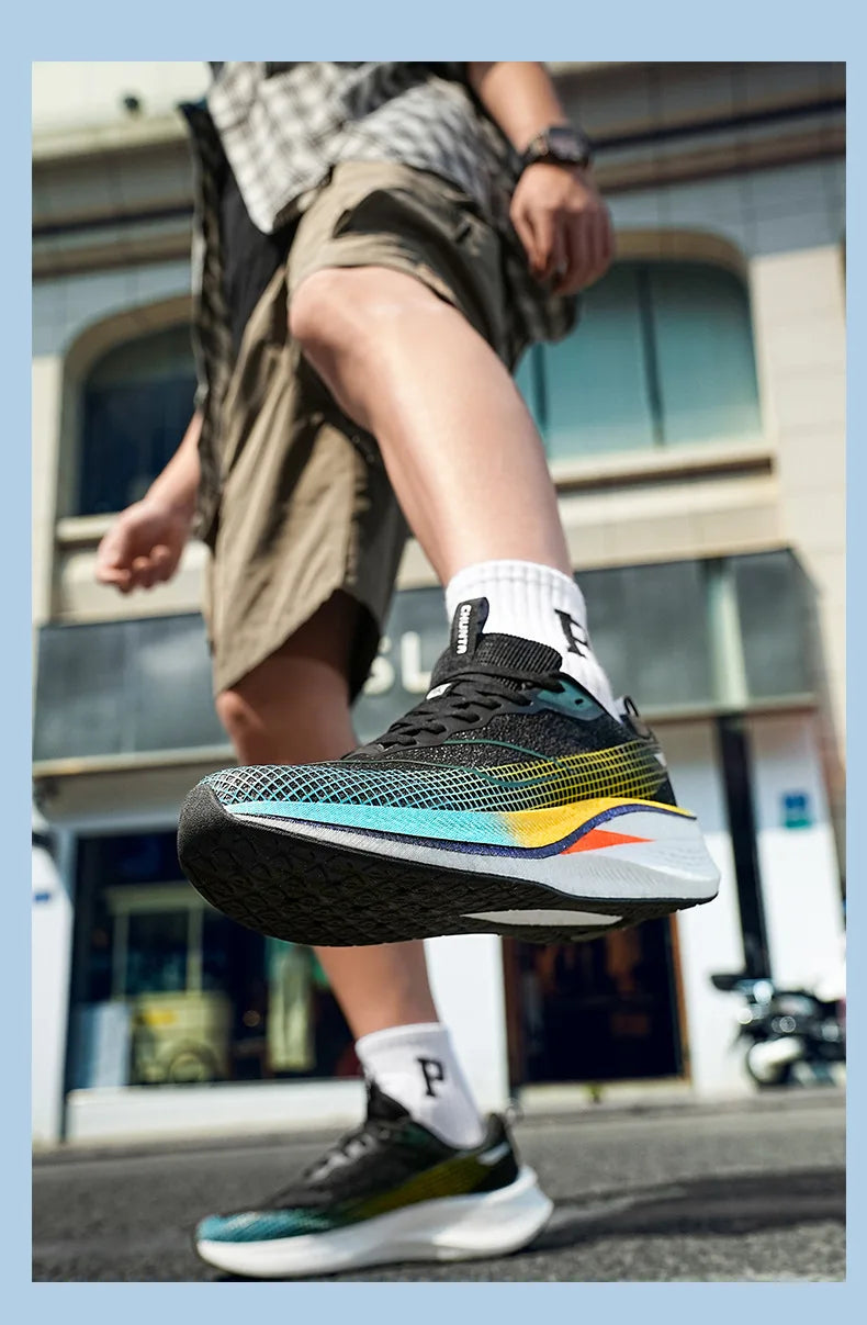 Scarpe Da Corsa Ultra Leggere E Traspiranti Con Piastra In Carbonio Per Uomo E Donna Da Competizione Comode Elastiche