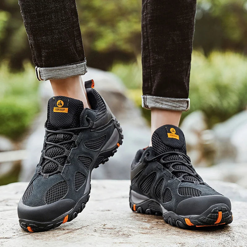 Scarpe Da Trekking Da Uomo Antiscivolo Traspiranti Resistenti All Usura Antispruzzo Scarpe Da Montagna