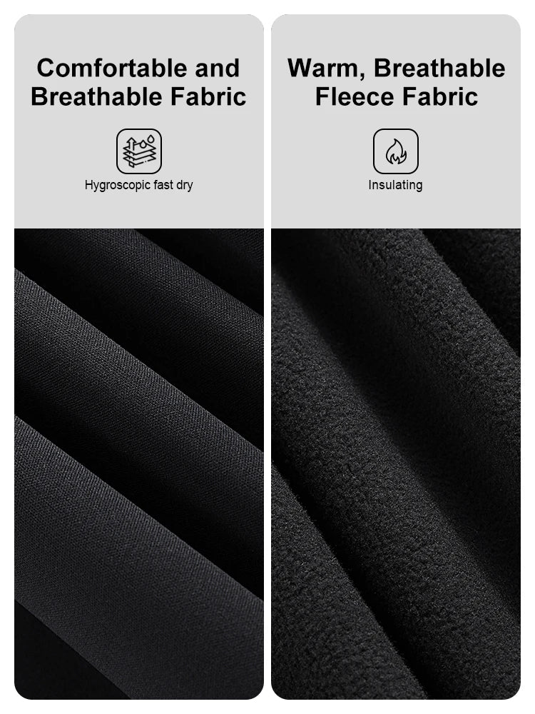 INBIKE Pantaloni Con Bretelle Per Bici Da Strada In Pile Per Uomo Termici Invernali Antivento MTB Ciclismo
