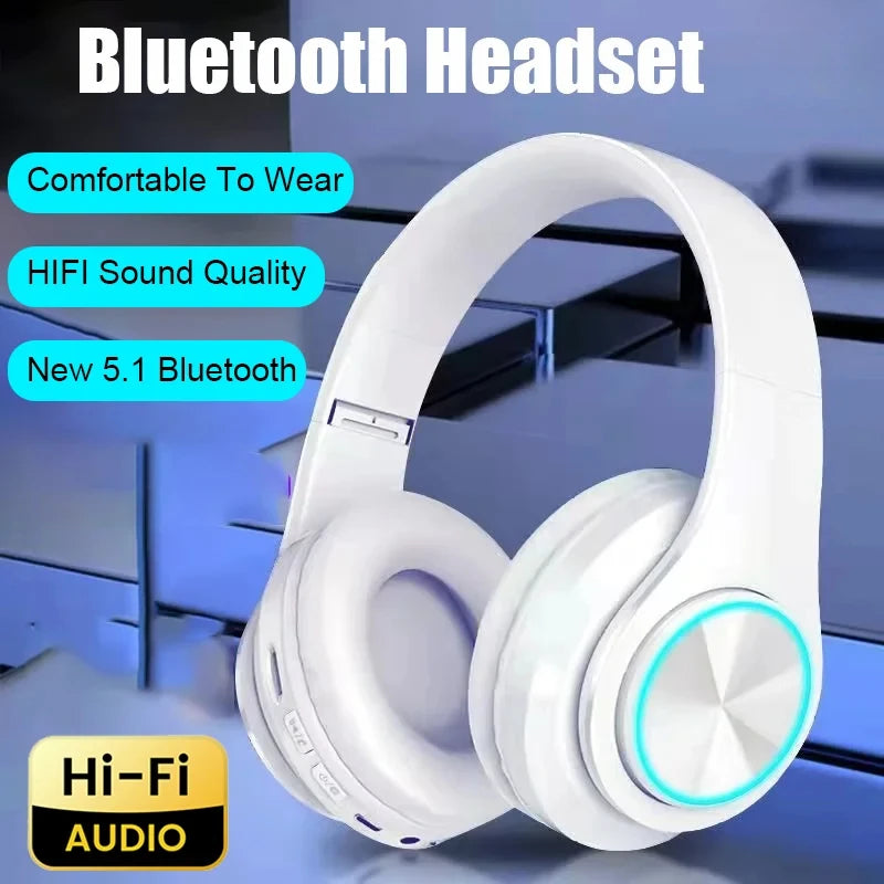 Cuffie Bluetooth Wireless Con Cancellazione Del Rumore E Microfono Integrato Per Giochi Sportivi B39