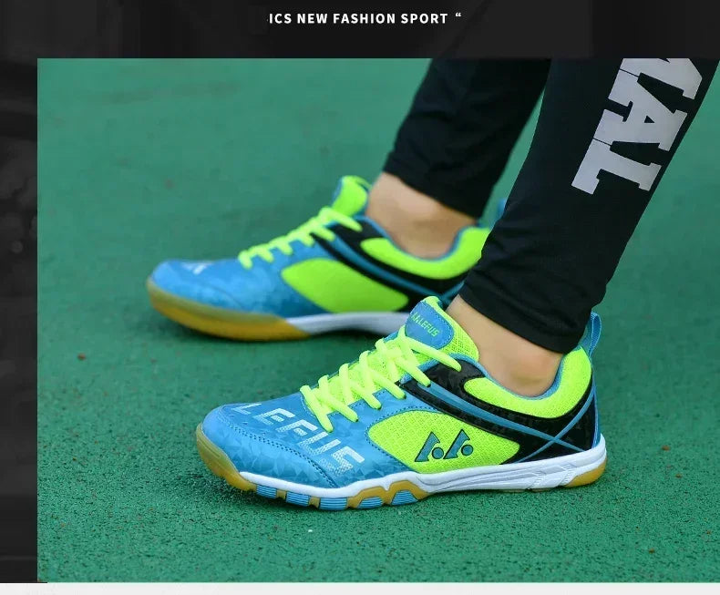 Scarpe Da Tennis Da Competizione Uomo Professionali Traspiranti Coppia Scarpe Da Ping Pong E Badminton