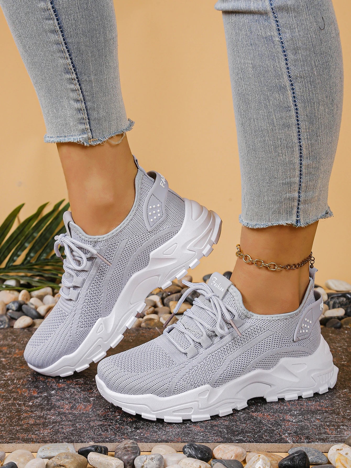 Scarpe Sportive Da Donna Traspiranti A Rete Singola Scarpa Casual Versatili Per Allenamento E Uso Quotidiano 2025