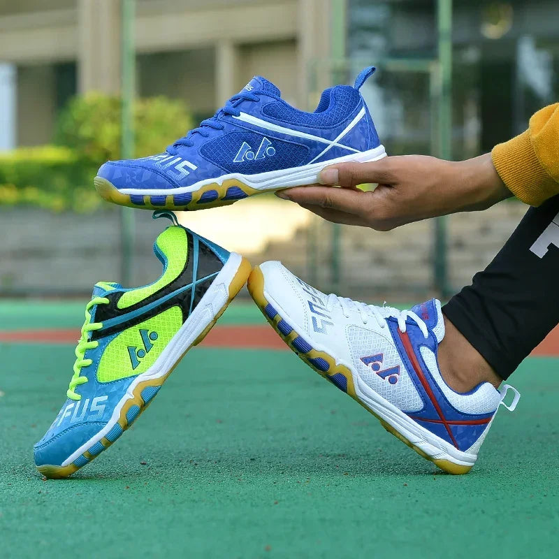 Scarpe Da Tennis Da Competizione Uomo Professionali Traspiranti Coppia Scarpe Da Ping Pong E Badminton