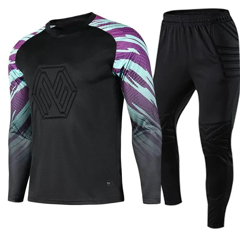 Maglie Da Portiere Da Calcio Per Bambini Adulti Personalizzate Tuta Portiere A Maniche Lunghe Uniforme Da Calcio