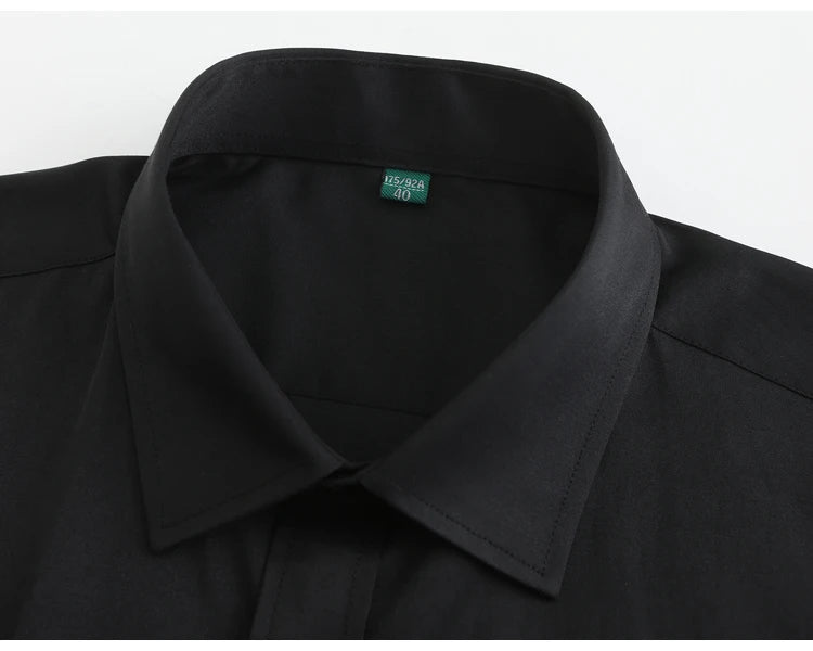 Camicie Da Uomo Eleganti Payel Semi Formale A Maniche Lunghe Con Abbottonatura E Cuciture A Contrasto