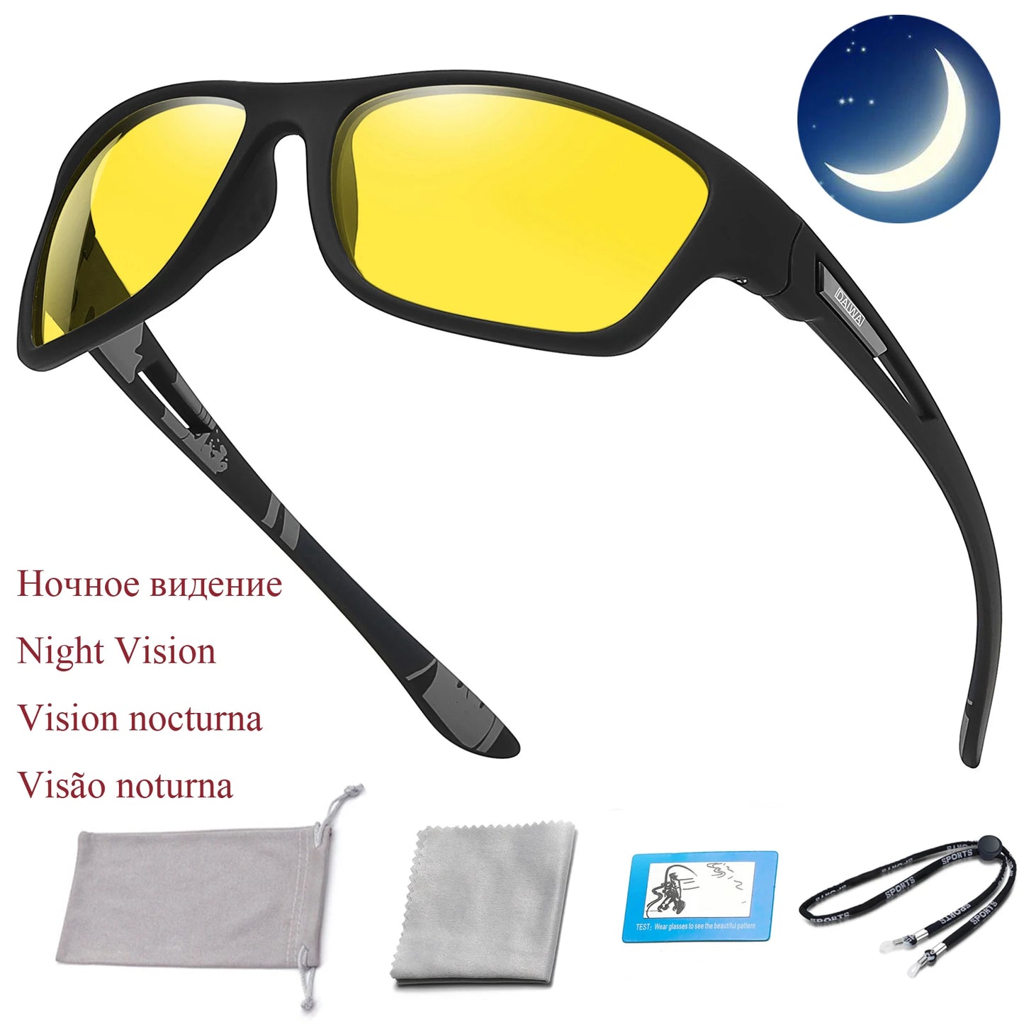 Occhiali Da Sole Polarizzati Unisex Uomo Donna UV400 Dalwa Per Guida Trekking Ciclismo