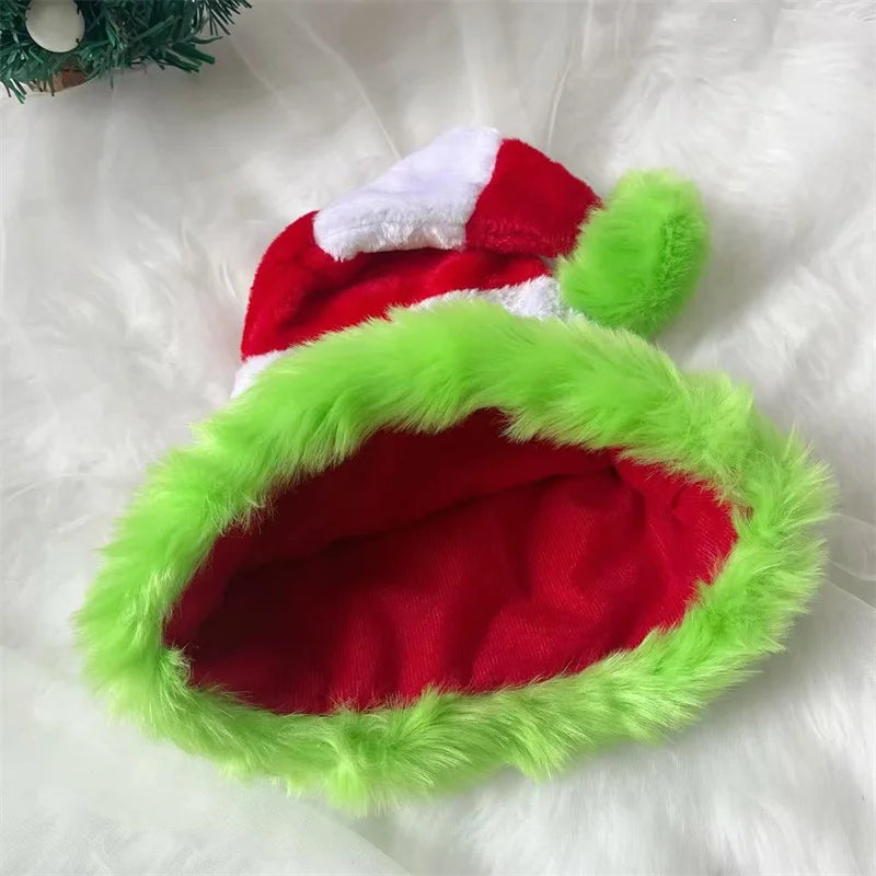 Cappello Di Babbo Natale Lungo In Peluche Unisex Rosso Per Natale Capodanno Decorazioni Festeggiamenti Regali