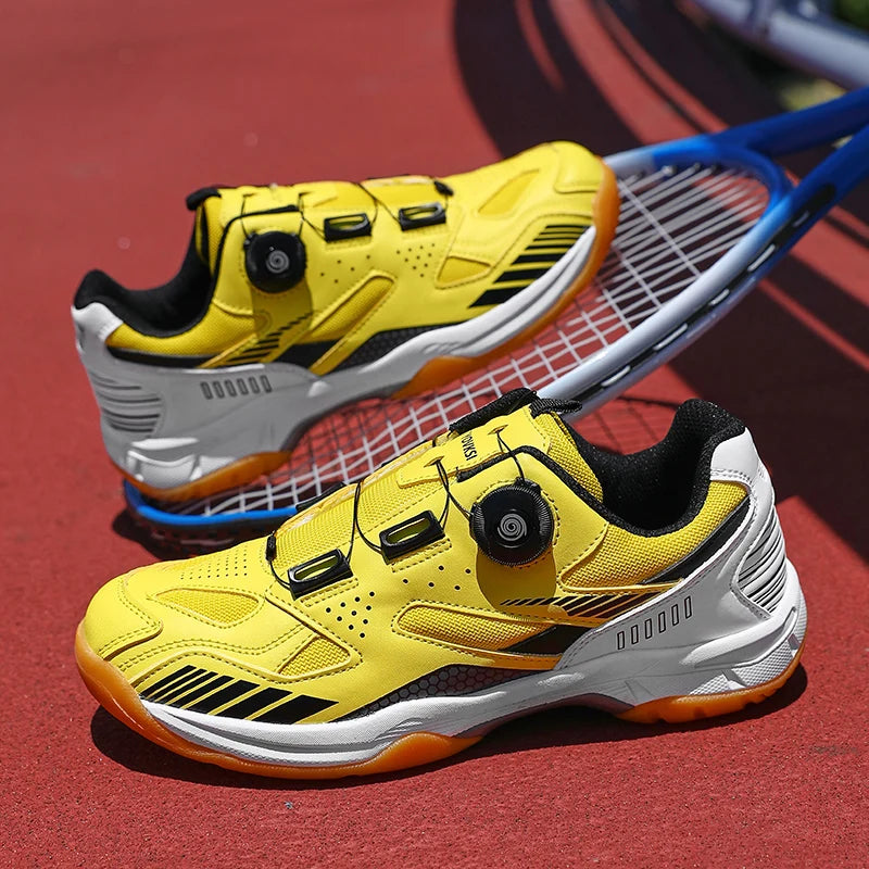 Scarpe da Badminton con Allacciatura Rapida Uomo e Donna Allenamento Ginnastica Antiscivolo Ammortizzanti Pallavolo