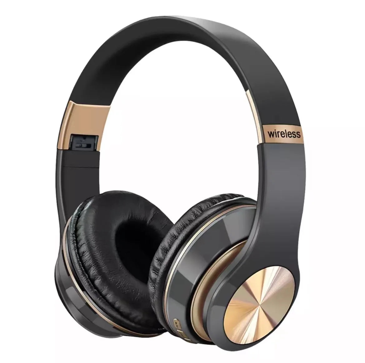 Auricolare Bluetooth T5 Pieghevole Con Microfono Integrato Per PC Gaming E Assistente Vocale Wireless E Cablate 3,5 Mm