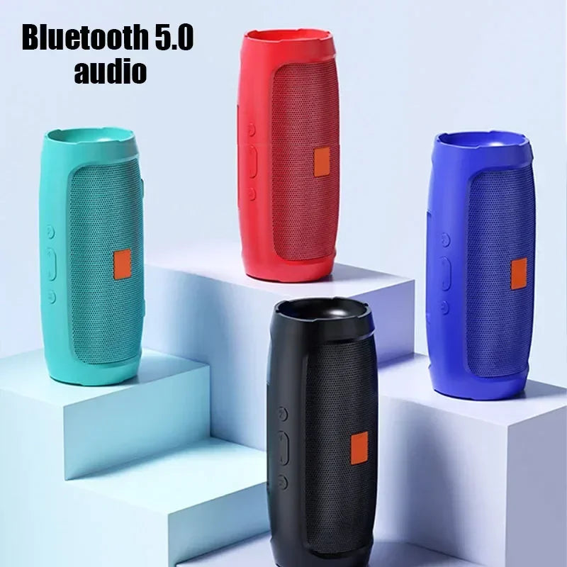 Subwoofer Portatile Altoparlante Bluetooth Stereo Esterno Impermeabile Scatola Audio Wireless Con Radio FM E Scheda TF