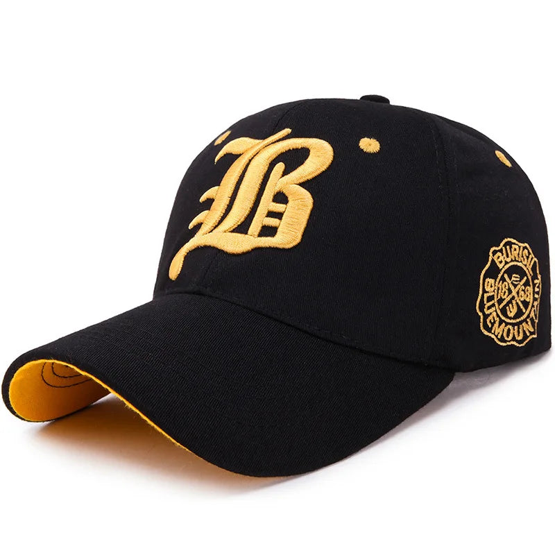 Berretto Baseball Unisex Cotone Estivo con Ricamo Snapback Protezione Solare Adulti