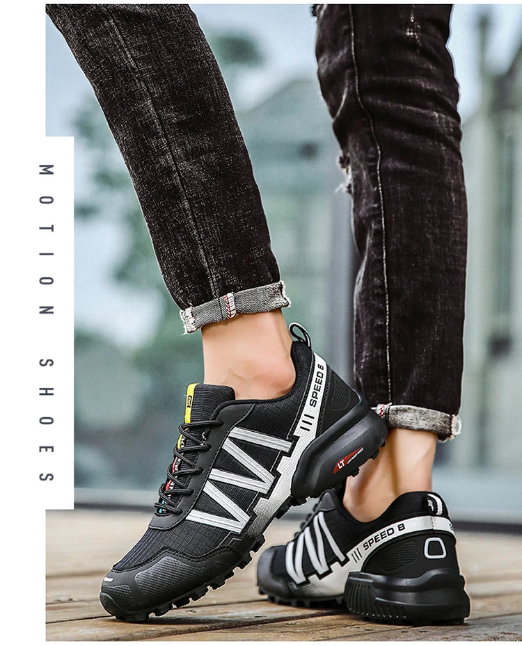 Scarpe Da Ginnastica Da Ciclismo Mountain Bike E Trekking Da Uomo Stile Classico Per Esterno All Aperto Traspiranti