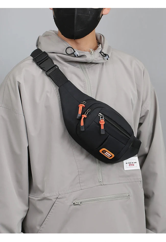 Marsupio Portatile Per Uomini e Donne Multifunzionale Di Grande Capacità Antispruzzo Resistente all Usura Da Cantiere