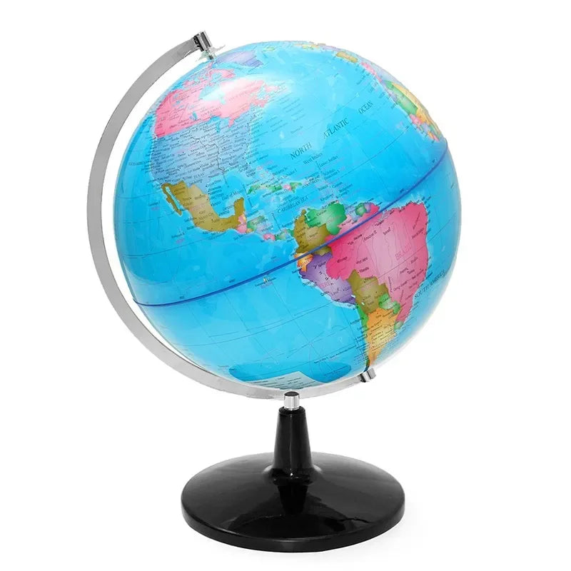 Globo mondiale da 25 cm grande HD con display luminoso Studenti in inglese e cinese Insegnamento dei bambini Regali per imparare a usare Globi AR