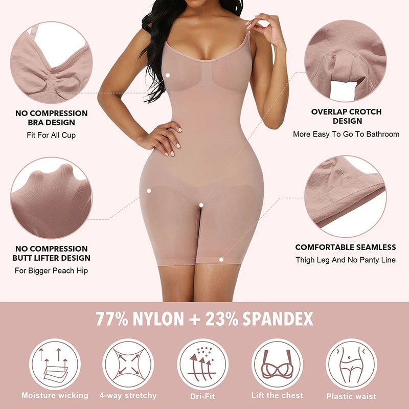 Body da donna senza cuciture Push Up Corsetto Vita Trainer Trimmer Butt Lifter Body Shaper Dimagrante Shapewear Tummy Control Biancheria intima