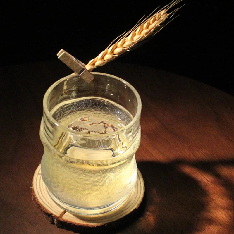 Bicchieri Da Whisky Ecologici E Durevoli Cocktailgeek Forma Rotonda In Vetro Trasparente Per Appassionati Di Whisky