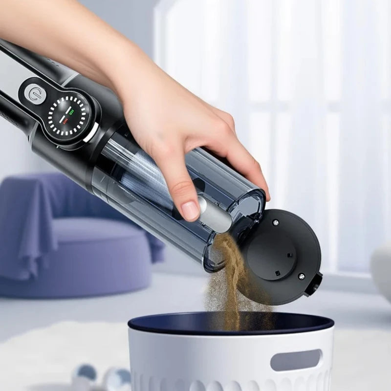 SUITU Aspirapolvere Auto Senza Fili Portatile Potente Con Pulsante Unico Per Automobilisti