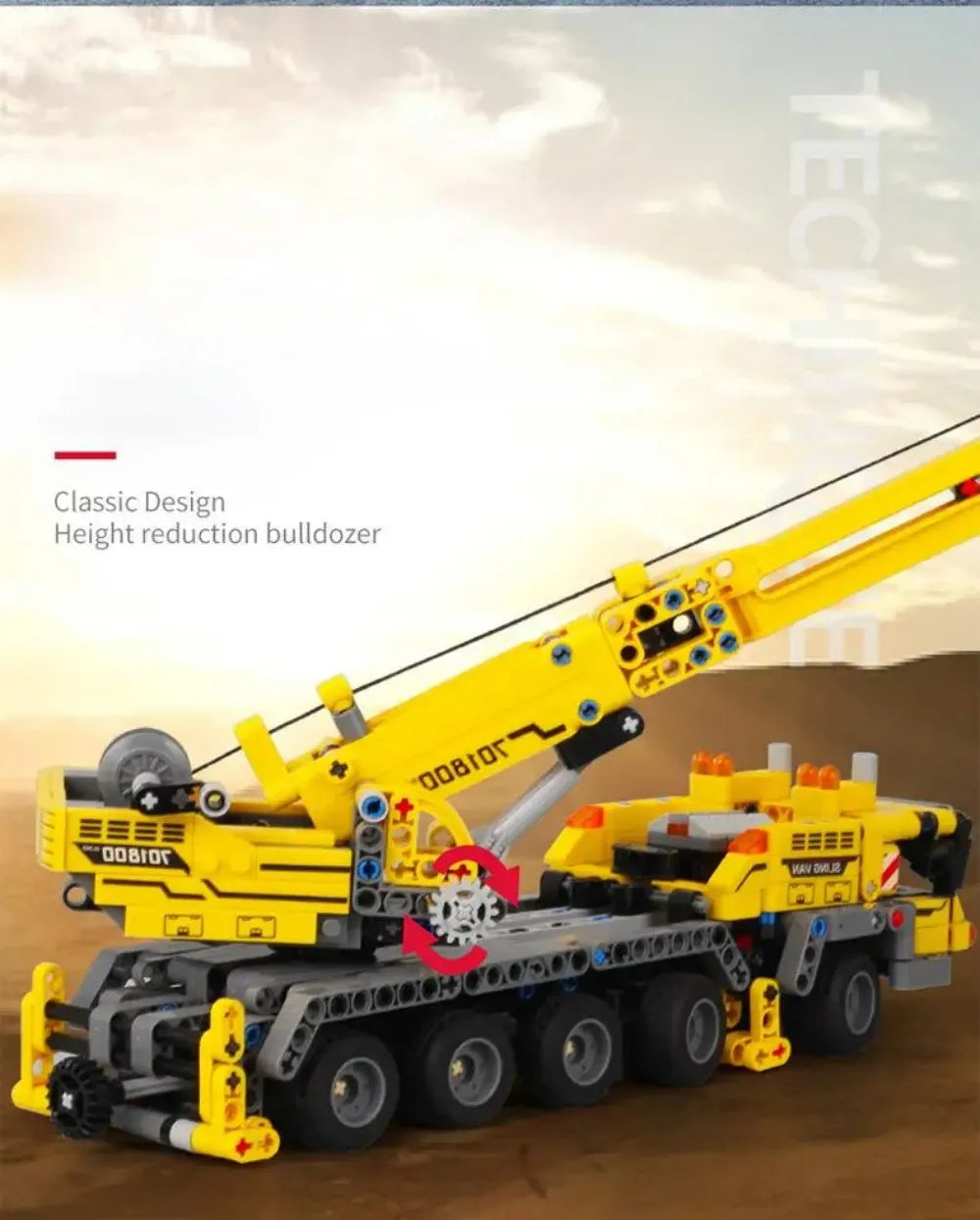 Set Costruzioni Multi Veicoli Caricabatteria Gru Camion Fai Da Te Blocchi Ingegneria Giocattolo Per Bambini