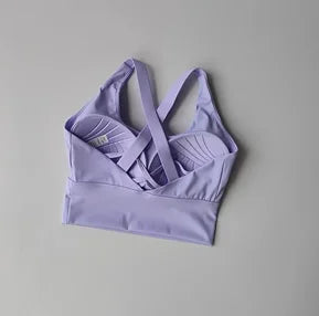Reggiseno Sportivo Tutto In Uno Alta Intensità Antiurto Per Corsa Yoga Fitness Estivo WX238