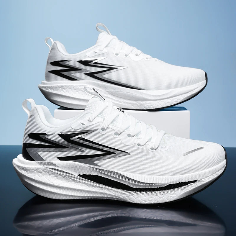 Scarpe Da Corsa Marathon Uomo Con Piastra In Carbonio Leggere E Traspiranti Sneakers Atletiche Per Donna Comode