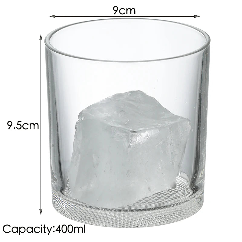 Bicchieri Da Whisky Ecologici E Durevoli Cocktailgeek Forma Rotonda In Vetro Trasparente Per Appassionati Di Whisky