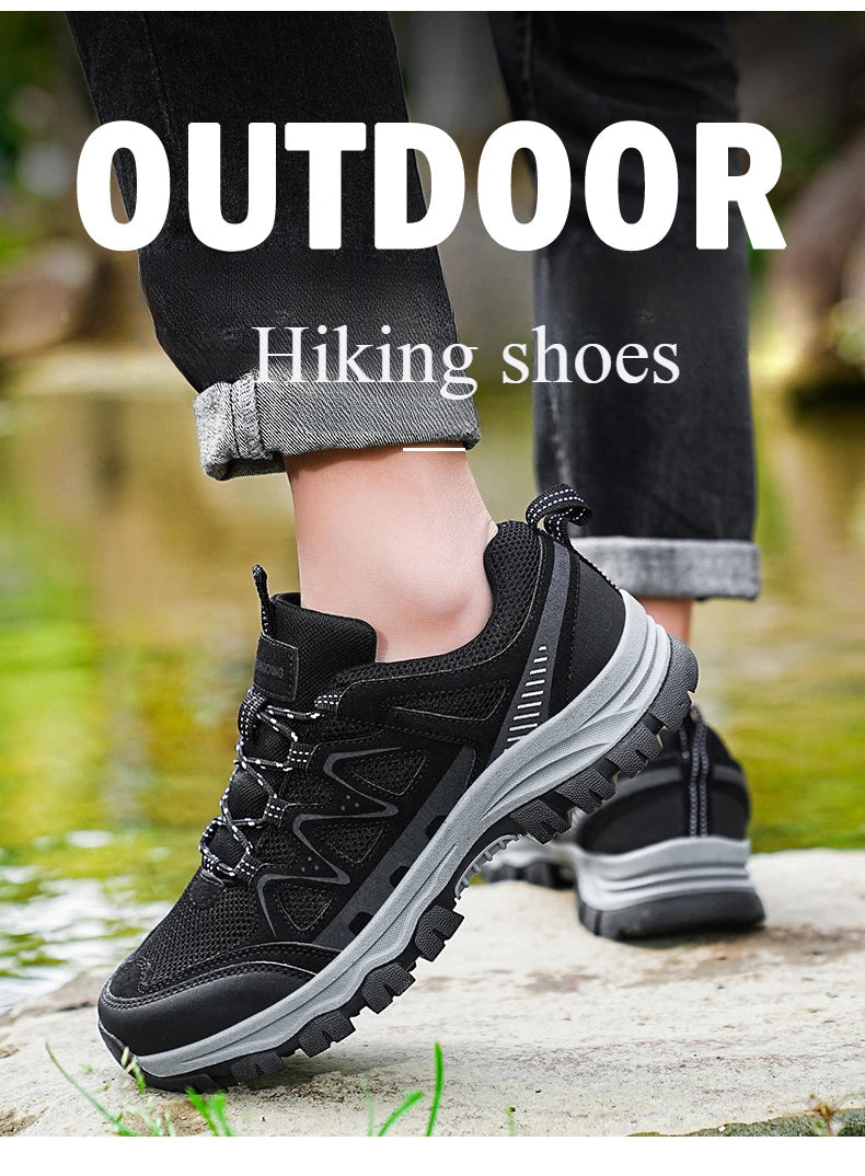 Scarpe Da Trekking Grandi Da Uomo Per Lavoro All Aperto Comode E Resistenti All Usura Sneakers Casual Traspiranti