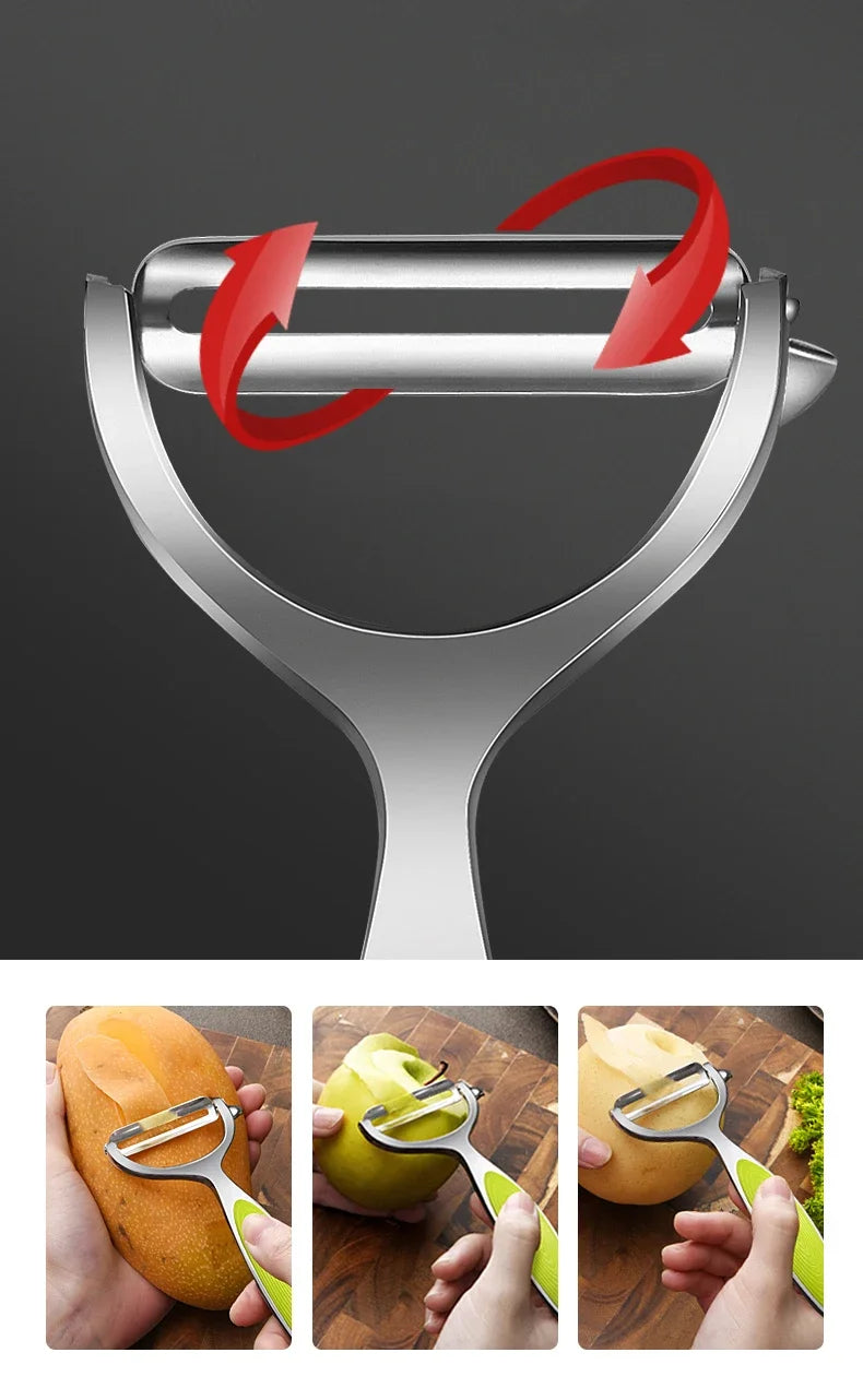 Pelapatate In Acciaio Inossidabile Multifunzionale Grattugia Per Carote Utensili Da Cucina Accessori