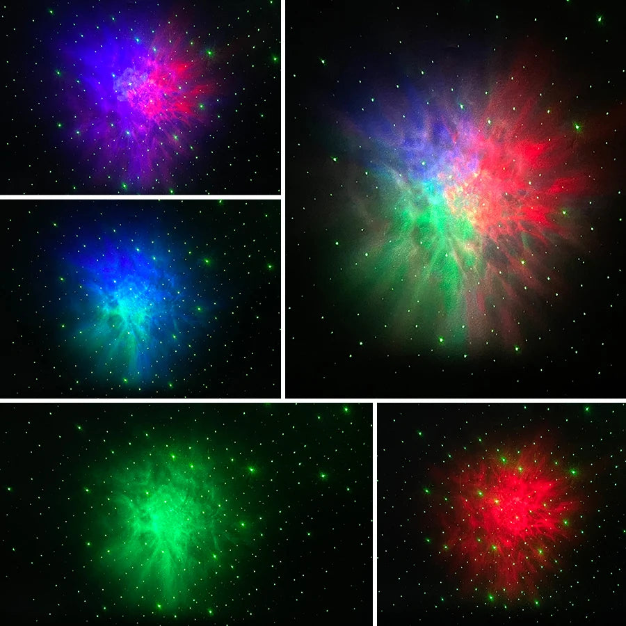 Proiettore Galaxy Con Telecomando Nebula LED Night Light Per Casa E Camera Da Letto Cielo Stellato RGB