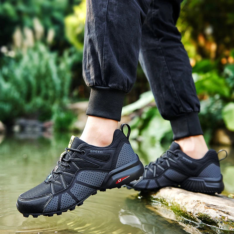 Scarpe Da Trekking Uomo E Donna Impermeabili Antiscivolo Per Viaggio Campeggio Esterno Allenamento Tattiche Grandi