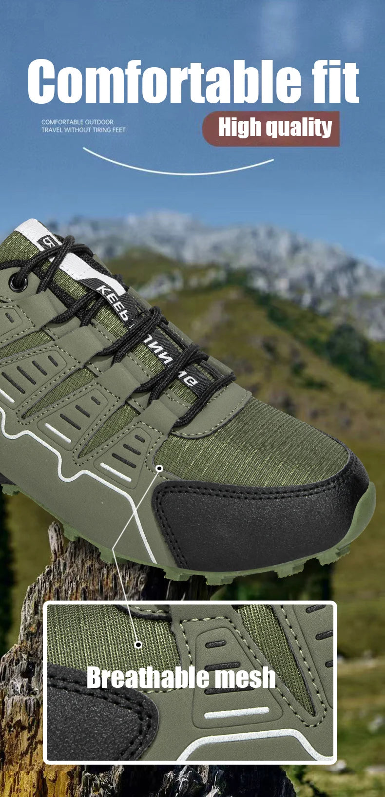 Scarpe Da Trekking Impermeabili Per Uomo Antiscivolo Da Caccia E Allenamento All Aperto Scarpe Da Passeggio Tattiche