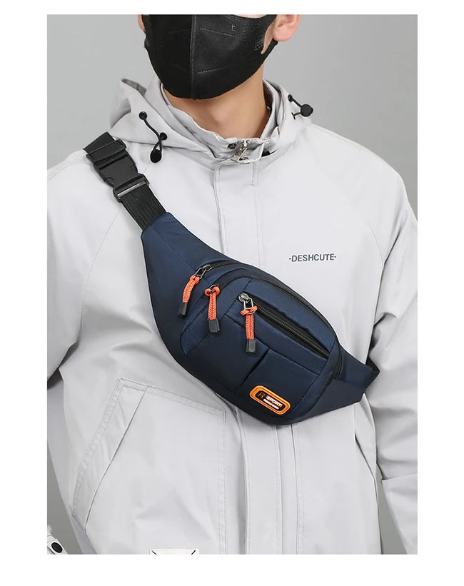 Marsupio Portatile Per Uomini e Donne Multifunzionale Di Grande Capacità Antispruzzo Resistente all Usura Da Cantiere