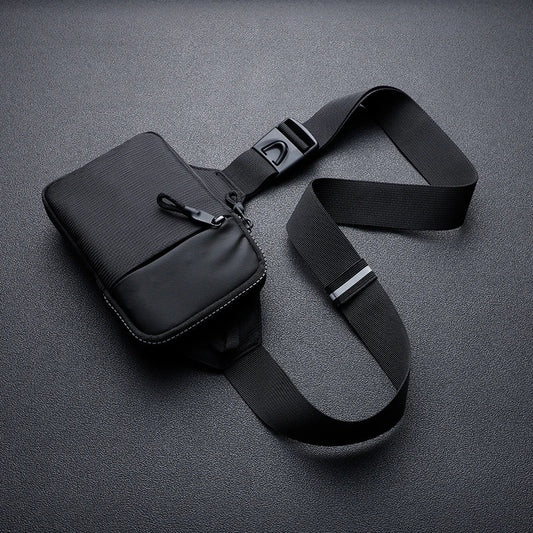 Nuova Borsa Da Petto Unisex Per Tempo Libero Fitness Sport Tracolla Di Grande Capacità