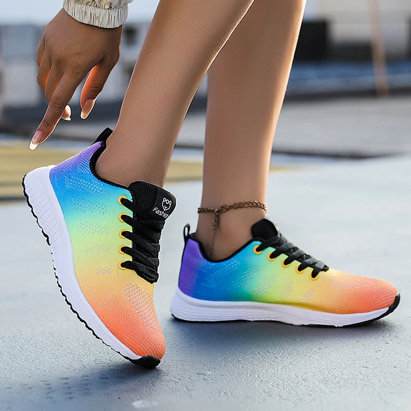 Scarpe Da Ginnastica Da Donna 2024 Trend Comode Estive Traspiranti Sport Casual Scarpe Da Corsa Da Passeggio Lusso